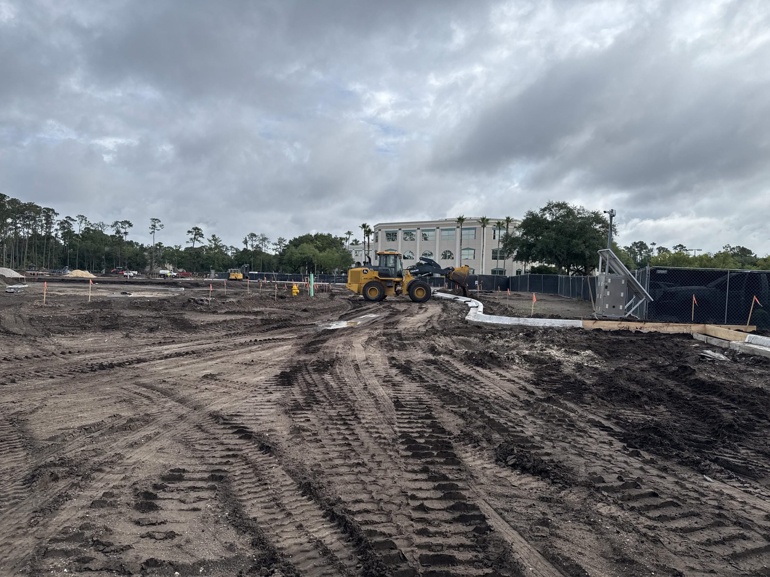 CURB INSTALL ONGOING