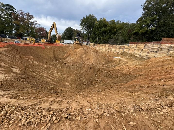 TOWER CRANE EXCAVATION