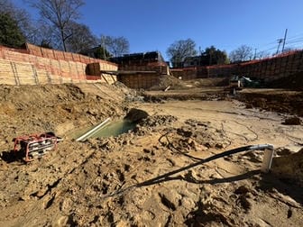 TOWER CRANE EXCAVATION