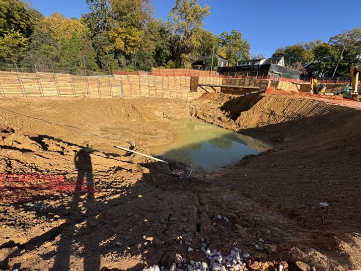 TOWER CRANE FOUNDATION EXCAVATION